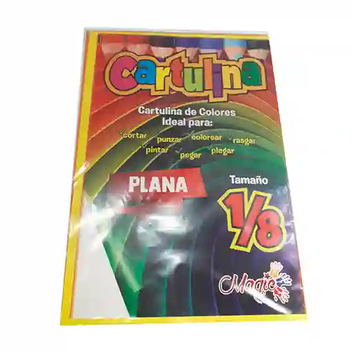 Magic Cartulina Plana 1/8