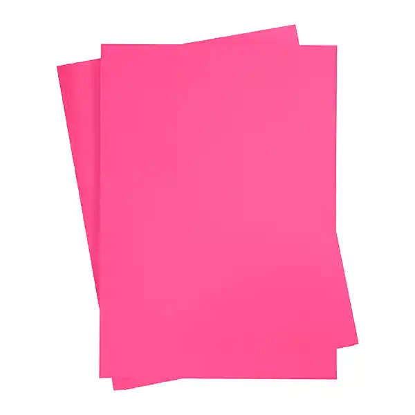 Primavera Cartulina Plana 1/2 Pliego Fucsia