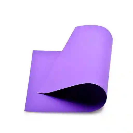 Primavera Cartulina Plana 1/2 Pliego Morado