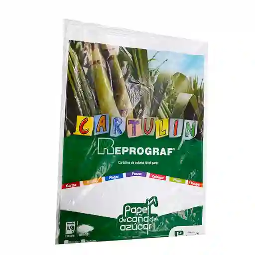 Reprograf Cartulina Blanca 1/8 7 U