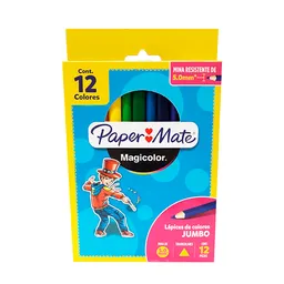 Paper Mate Color Magicolor Triangular Jumbo 12 U