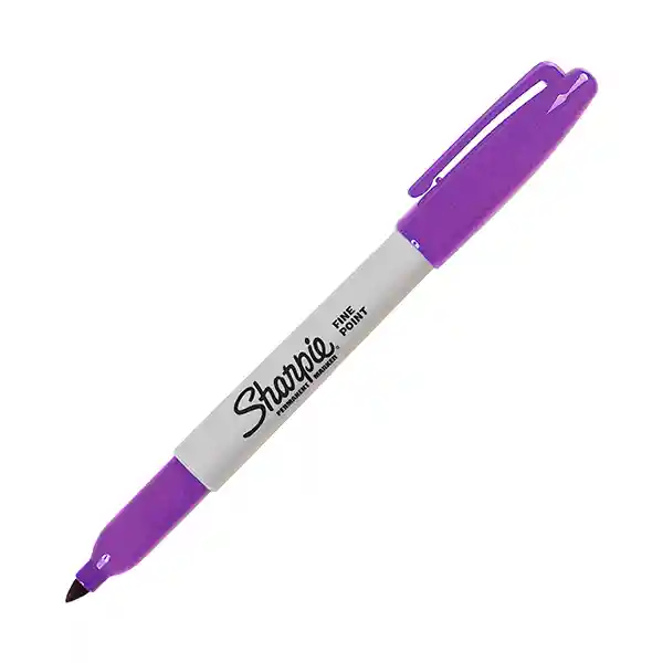 Sharpie Marcador Punta Fina Violeta Ultra