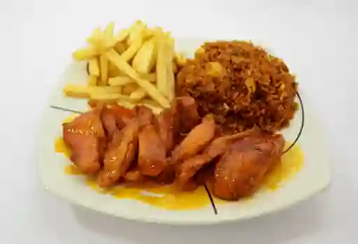 Pollo a la Naranja en Combo