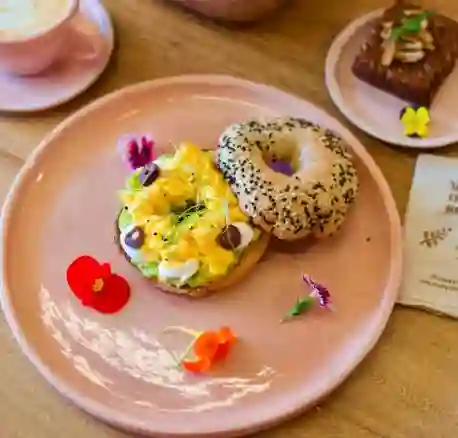 Bagel Integral con Huevo