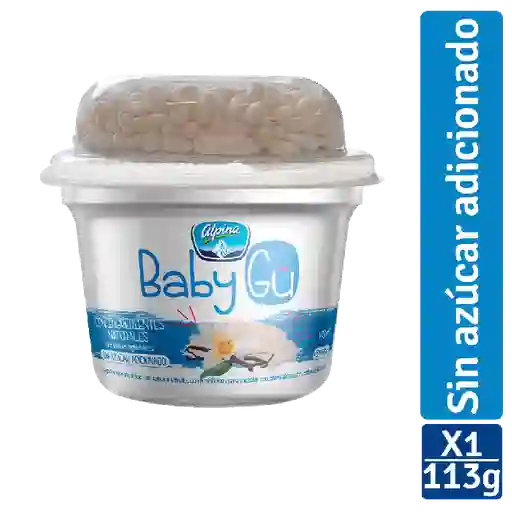 Baby Gu Alpina Baby Gü Yogurt Natural Vainilla Cereal