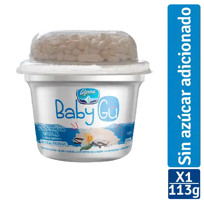 Baby Gu Alpina Baby Gü Yogurt Natural Vainilla Cereal
