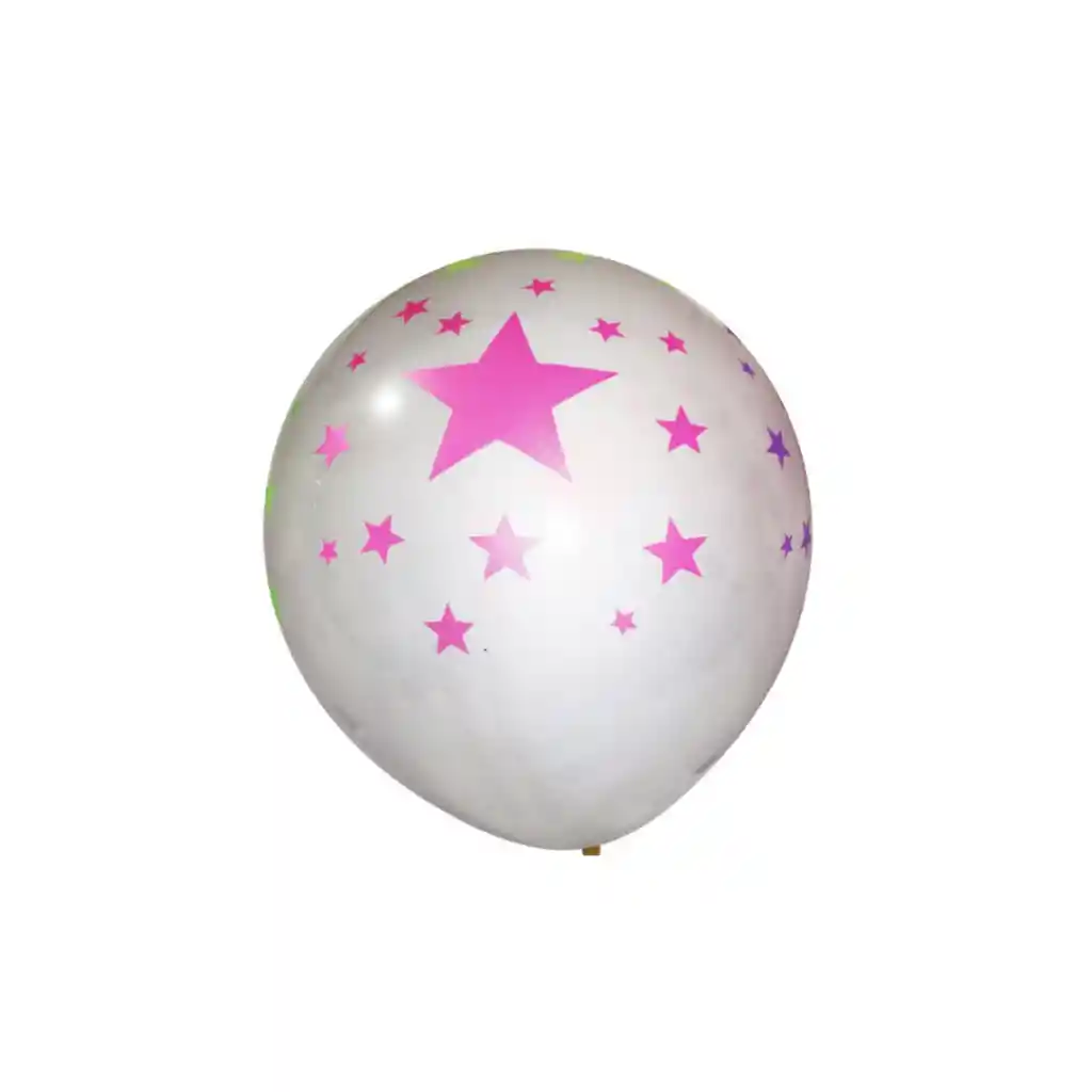 2 Globos gigantes transparentes con estrellas 