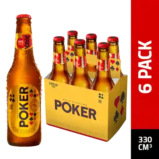 Poker Sixpack 330 ml