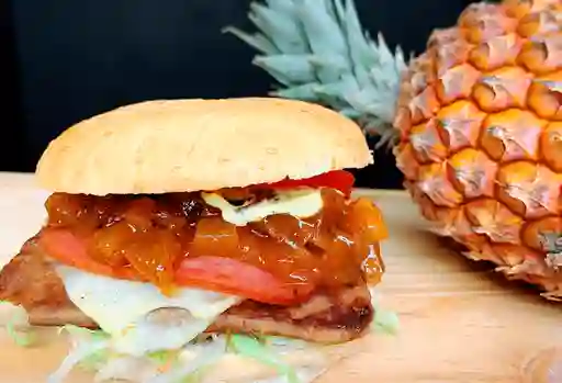 Hamburguesa Hawaiana