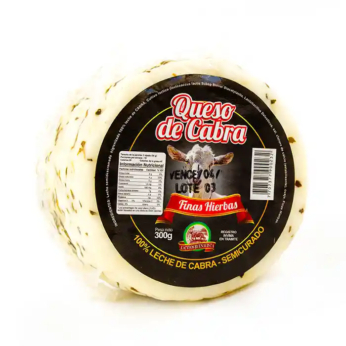 Queso De Cabra Finas Hierbas