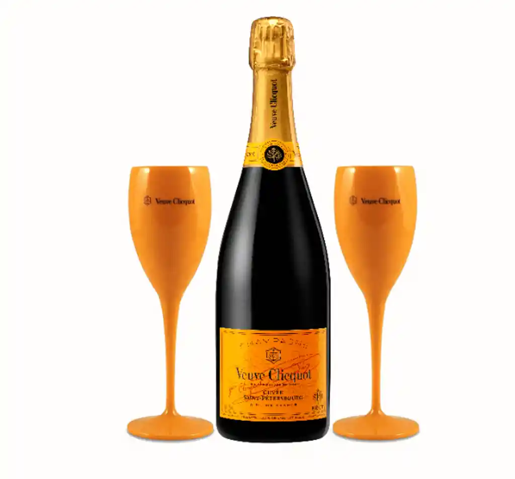 Veuve Clicquot Brut X 750 Ml Gratis 2 Copas