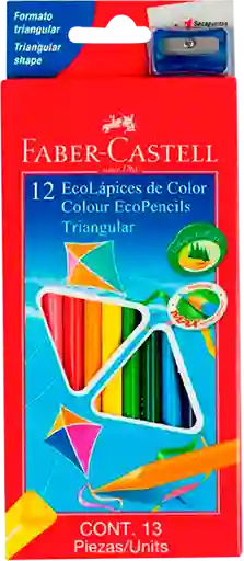 Colores Faber X 12 Largo Triangular 