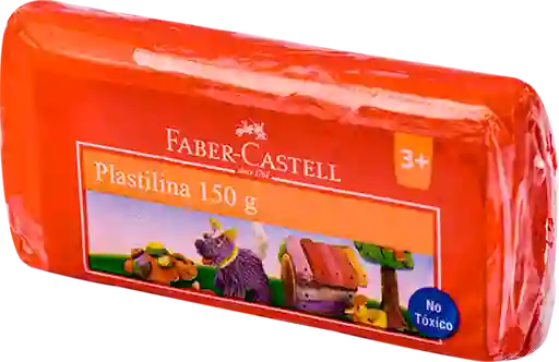 Faber Castell Plastilina Roja