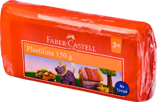 Faber Castell Plastilina Roja