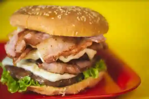 Hamburguesa Tri Burger Combo