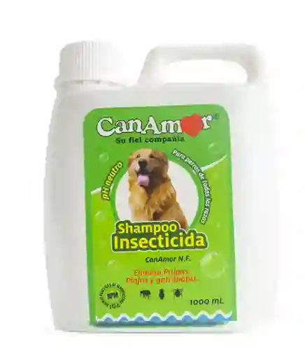 Can Amor Shampoo Insecticida Para Perros 1 L