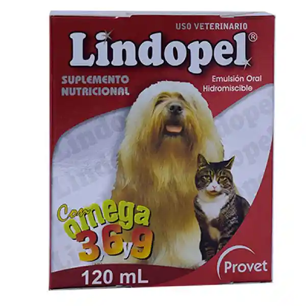 Provet Suplemento Lindopel 120 Ml