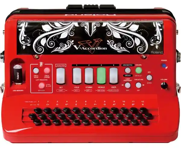 Acordeon Roland Digital Fr-18 Roland 1 U