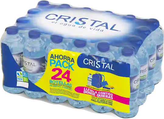 Agua Cristal Bebida