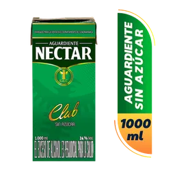 Aguardiente Nectar Club 1000 ml