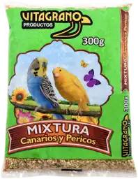 Vitagrano Alimento para Aves Mixtura Canarios y Pericos