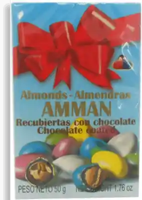 Triunfo Almendras Amman Recubiertas Con Chocolate