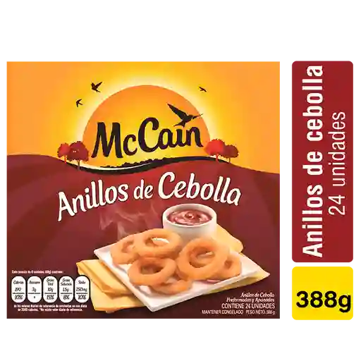 Mc Cain Anillos de Cebolla Apanados y Congelados