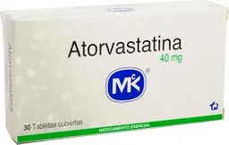 Atorvastatina Tecnoquimicas 40 Mg 30 Tbs Mk 3 + Pae