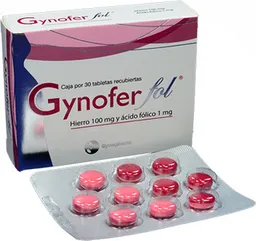 Gynofer Fol Suplemento en Tabletas Recubiertas