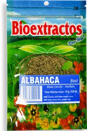 Bioextractos Albahaca Deshidratada
