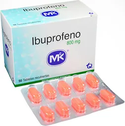 Ibuprofeno Mk 800 Mg 50 Tabletas
