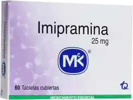 Tecnoquimicas Imipramina 25 Mg 60 Tabletas Mk Pae