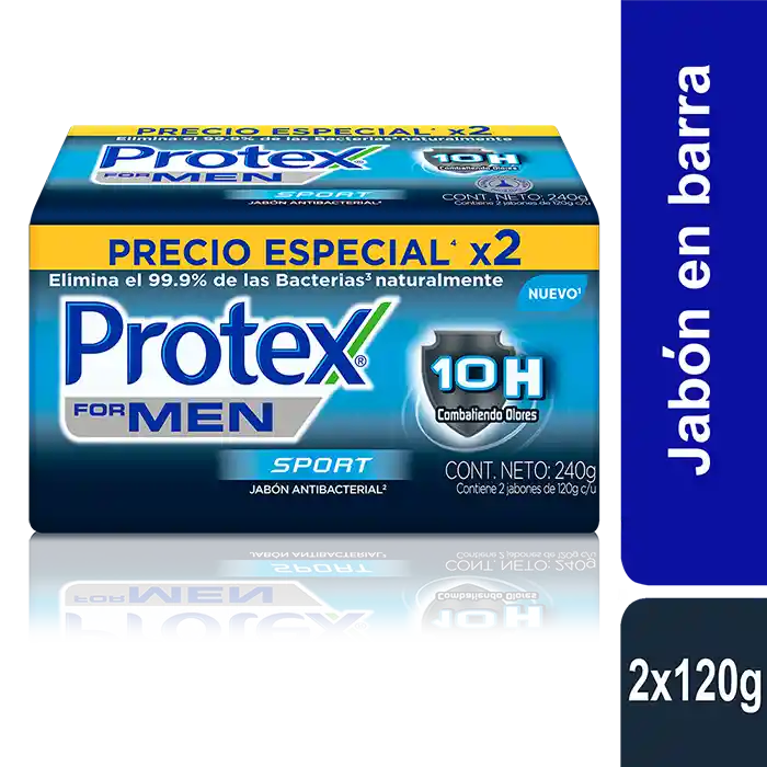 Protex Jabón en Barra For Men Sport