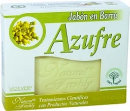 Jabón De Azufre Natural Freshly En Barra