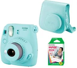 Instax Kit Mini 9 Azul Hielo +