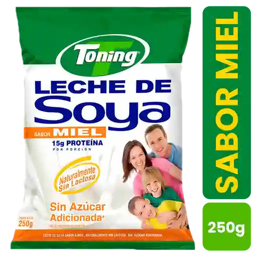 Toning Leche de Soya Sabor Miel