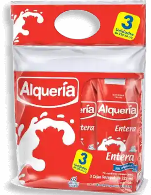 Alqueria Leche Entera Tetrapackpack