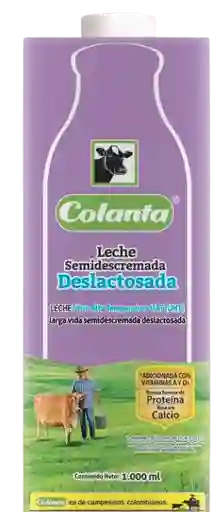 Colanta Leche Uht Deslac Semid Tetr Edg