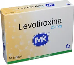 MK Levotiroxina (25 mcg) 