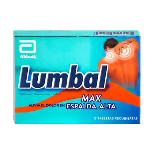 Lumbal Lumbal Max X 12 Tabletas