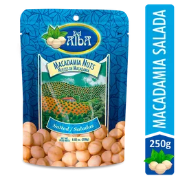 Del Alba Nueces de Macadamia Saladas