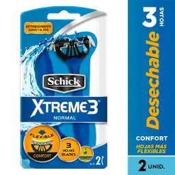 Schick Maquina de Afeitar Xtreme 3 Piel Normal