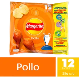 Margarita Papas Pollo Docena