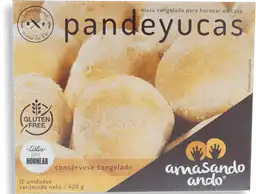 Amasando Ando Masa Congelada para Preparar Pandeyuca