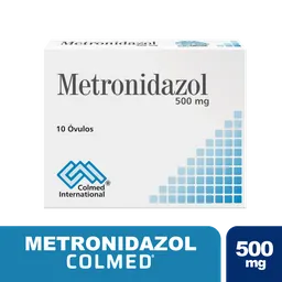 Metronidazol 500mg Óvulos Vaginales ×10