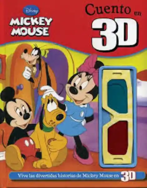 Planeta Mickey Mouse Cuento 3D 1 Und