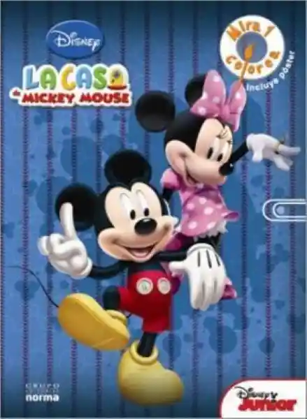 Mira Y Colorea La Casa Mickey Sin Marca 1 und