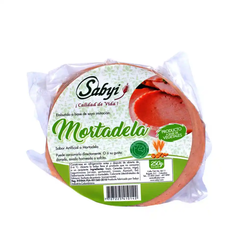 Sabyi Mortadela Vegetariana