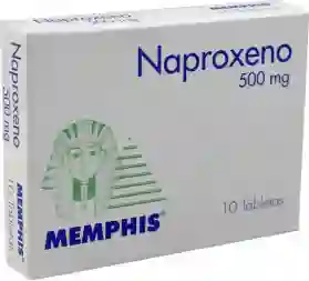 Naproxeno Memphis Products 500 Mg 10 Tabletas Memphis