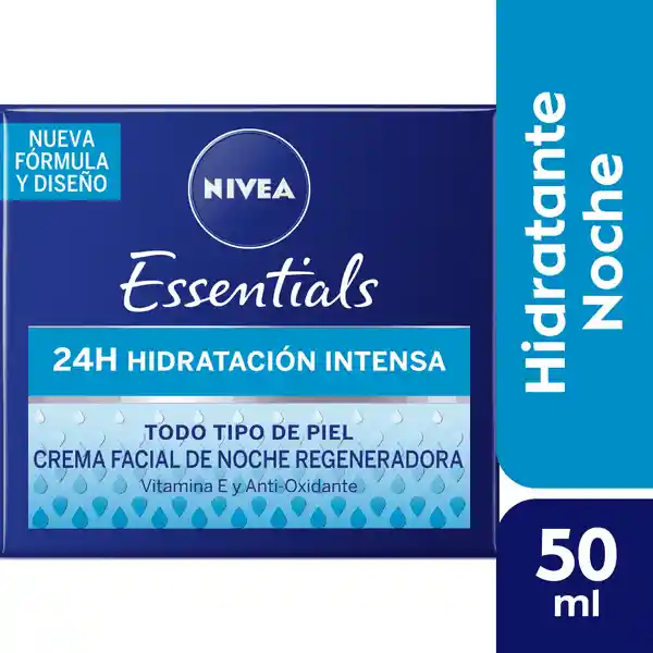 Nivea Crema Facial Essentials Hidratación Intensa